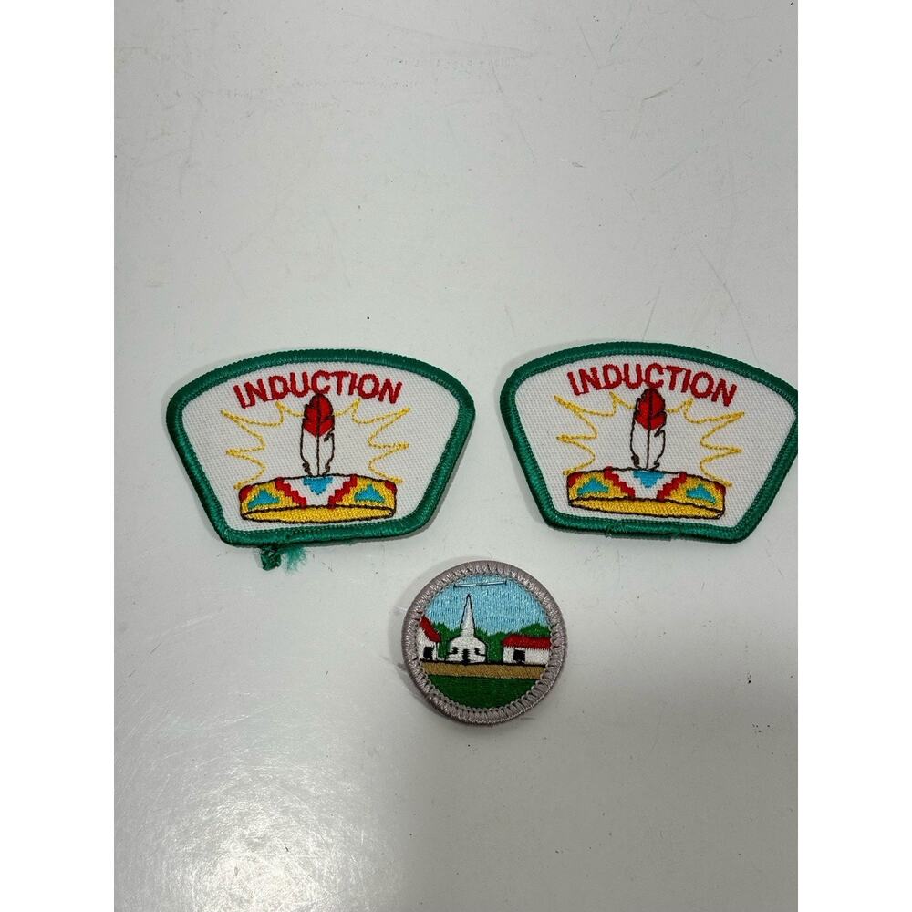 Girl Scouts - Induction - GSA Activity Fun Patch Lot Of 3 Guides‎ / Brownies